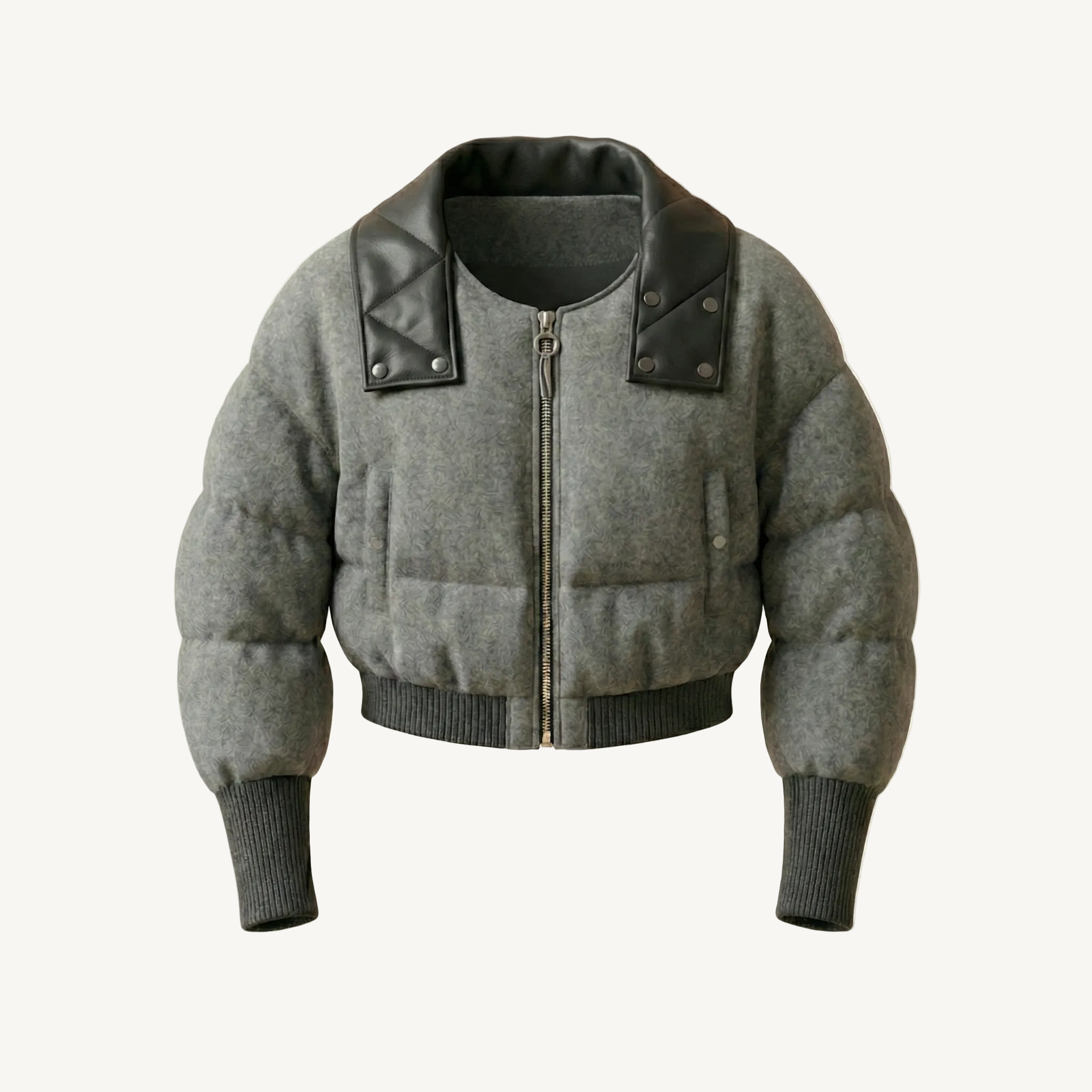 Niraha Bomber Wool Leather N16