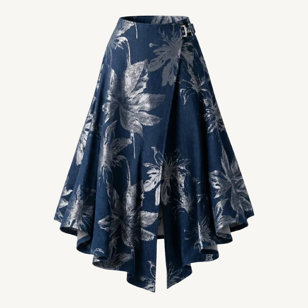 Niraha Aeterna Cotton Skirt Floral
